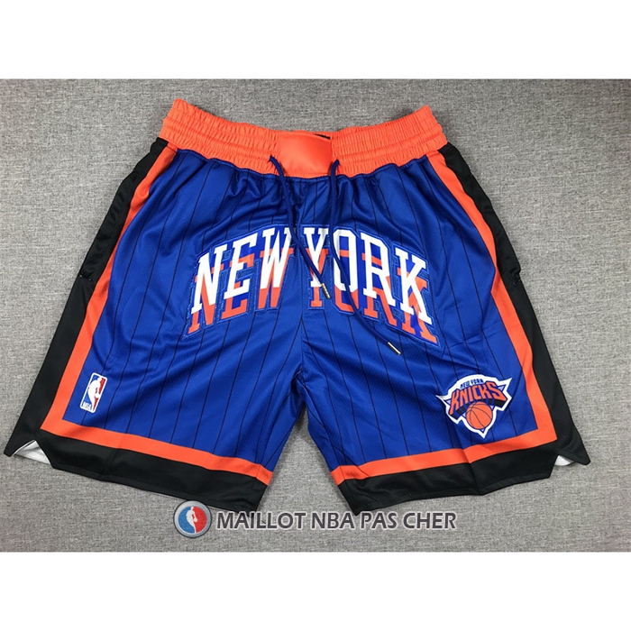 Short New York Knicks Ville 2024 Just Don Bleu